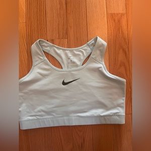 Light blue Nike dry fit sports bra